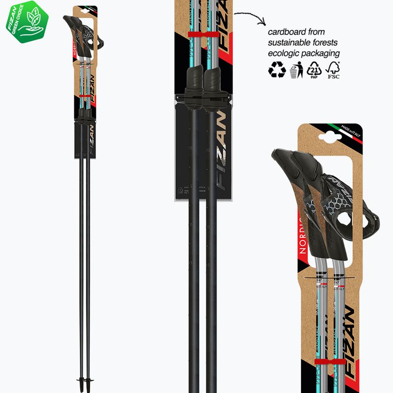 Щеки за скандинавско ходене Fizan Tekno Impulse grey 6