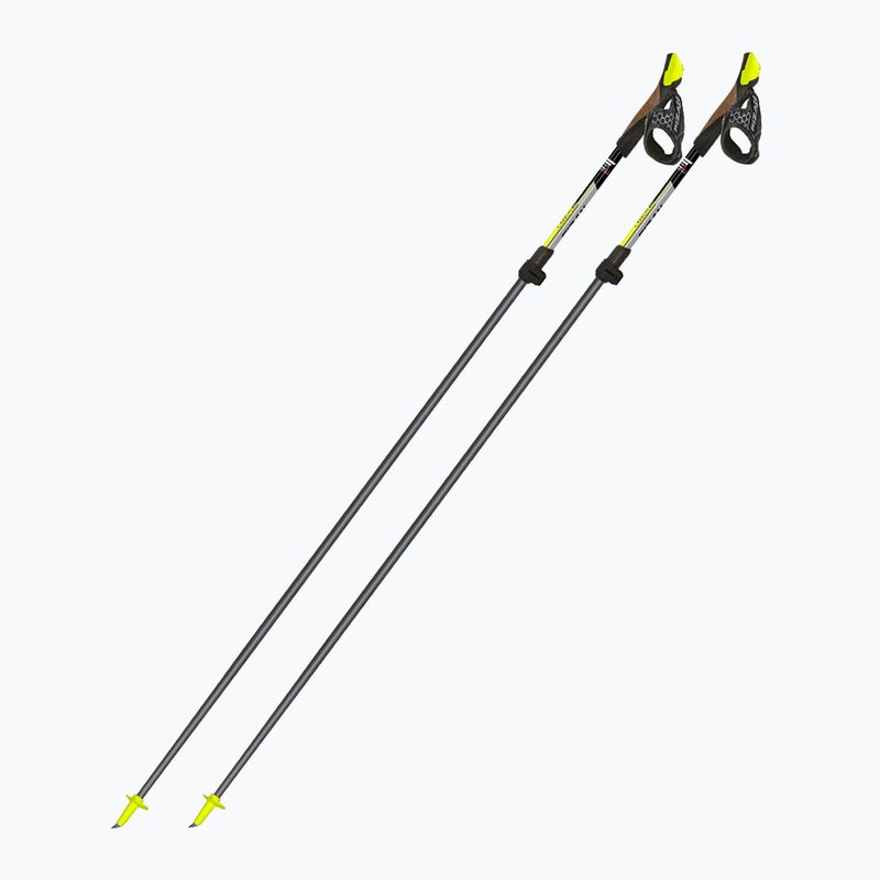 Щеки за скандинавско ходене Fizan Carbon Pro yellow