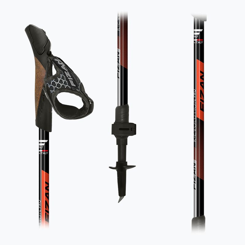 Щеки за скандинавско ходене Fizan R-Evolution Pro red 4