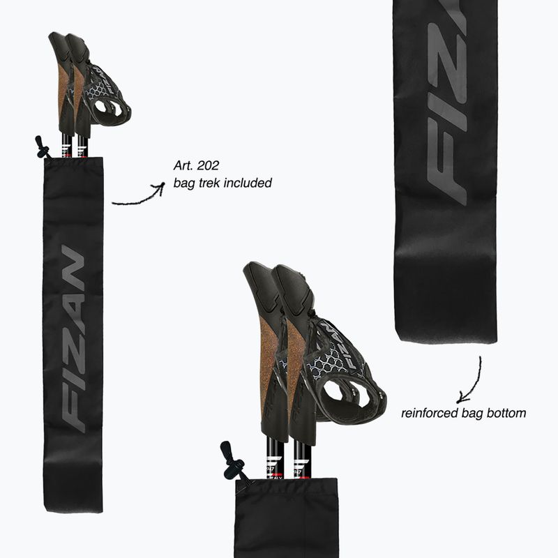 Щеки за скандинавско ходене Fizan R-Evolution Pro red 5