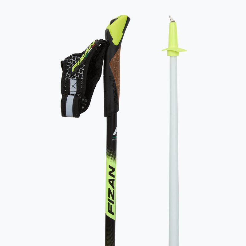 Щеки за скандинавско ходене Fizan Carbon Race yellow 3