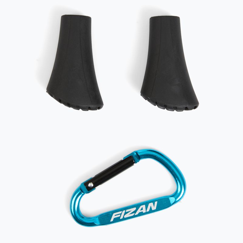 Щеки за скандинавско ходене Fizan Carbon Race yellow 6