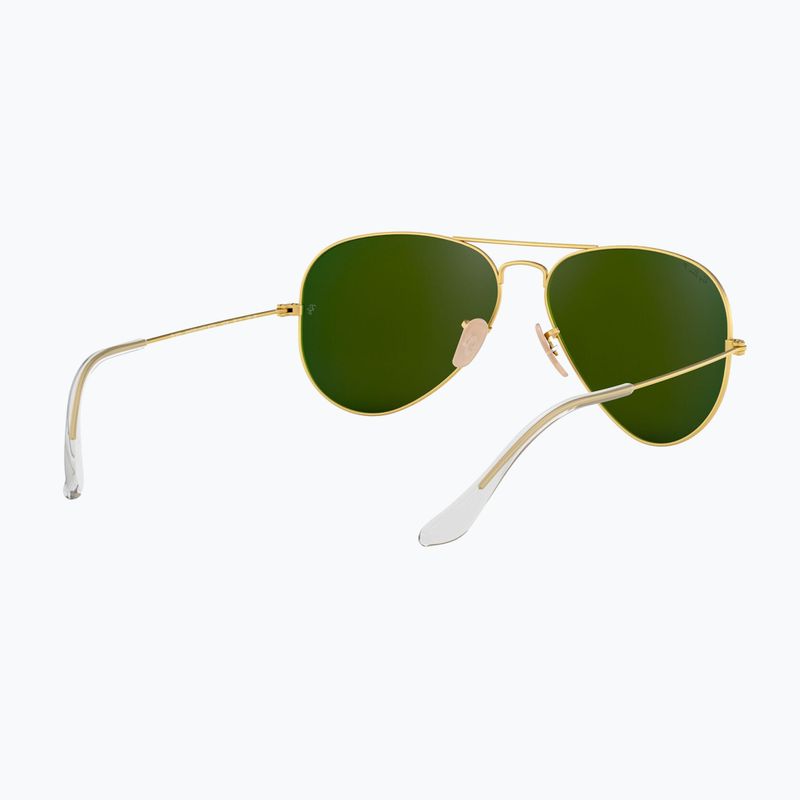 Слънчеви очила Ray-Ban Aviator Classic matt gold/blue polarized 6