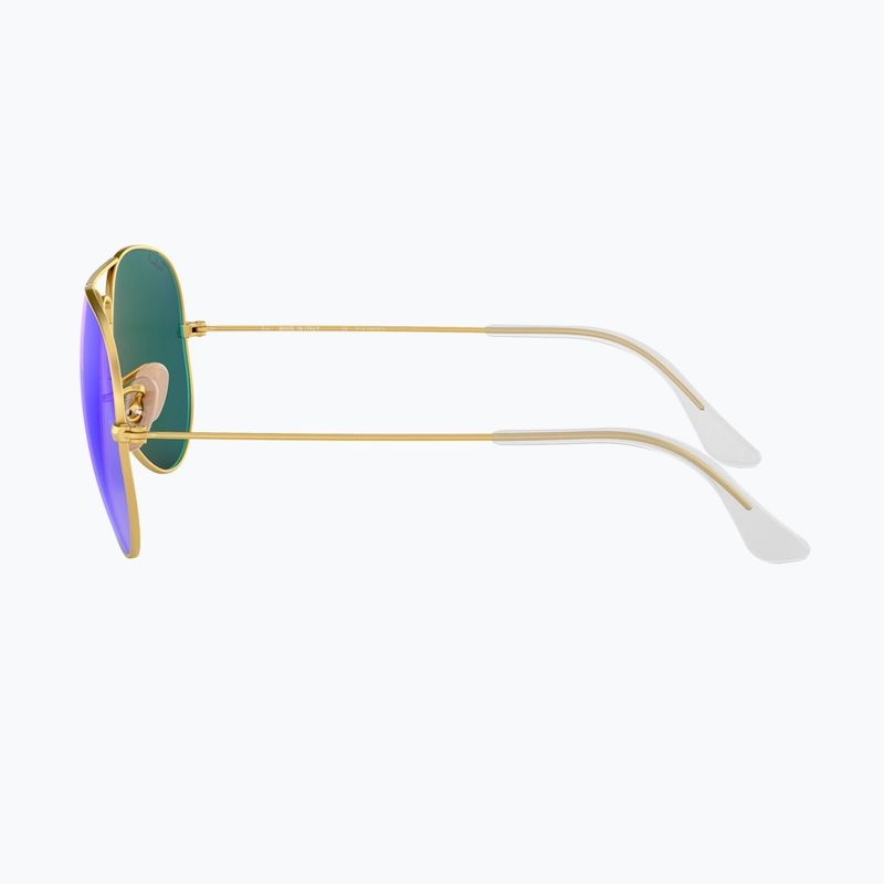 Слънчеви очила Ray-Ban Aviator Classic matt gold/blue polarized 7
