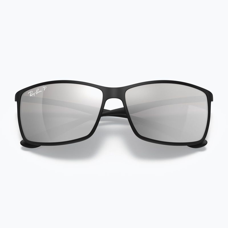 Слънчеви очила Ray-Ban RB4179 Liteforce matte black/silver polarized 3