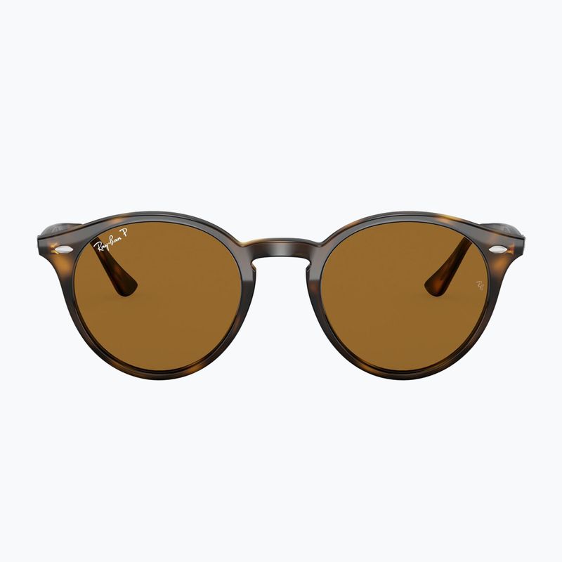 Слънчеви очила Ray-Ban RB2180 light havana/brown polarized 2
