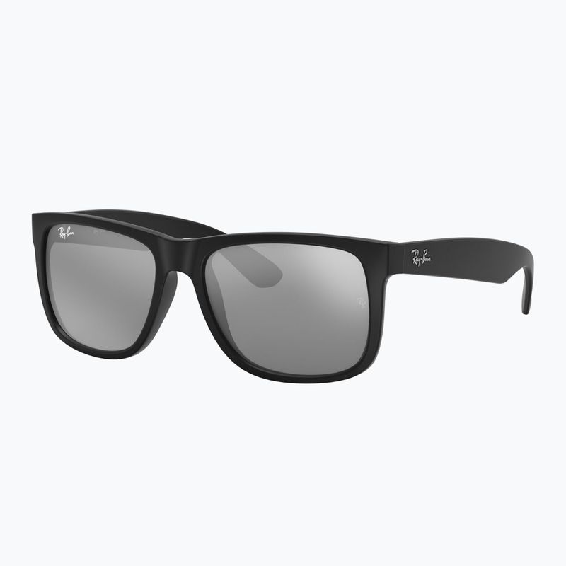 Слънчеви очила Ray-Ban Justin Classic matt black/silver grey mirror 4