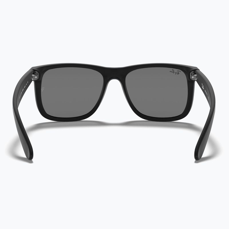 Слънчеви очила Ray-Ban Justin Classic matt black/silver grey mirror 5