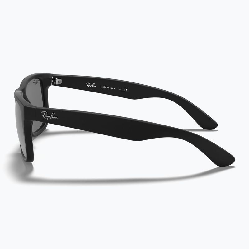Слънчеви очила Ray-Ban Justin Classic matt black/silver grey mirror 7