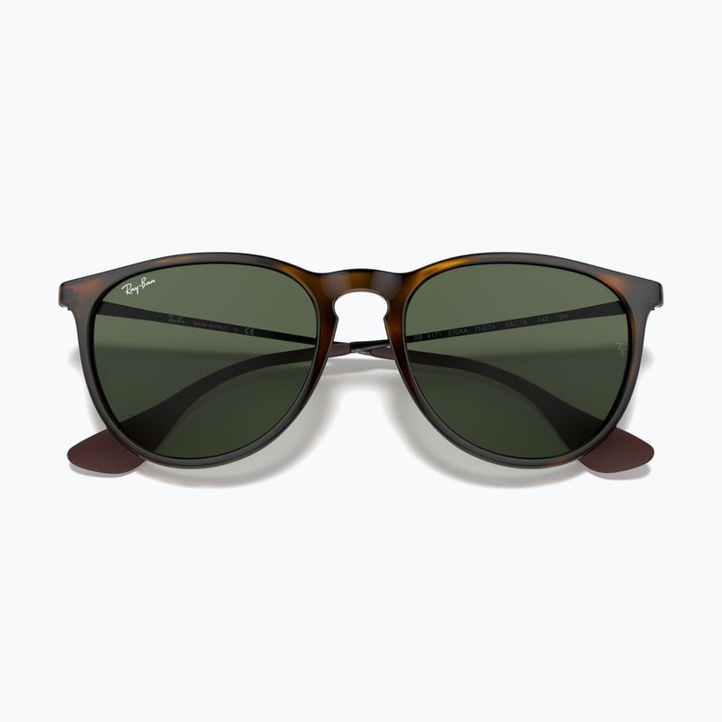 Слънчеви очила Ray-Ban Erika Classic light havana/green g-15 3