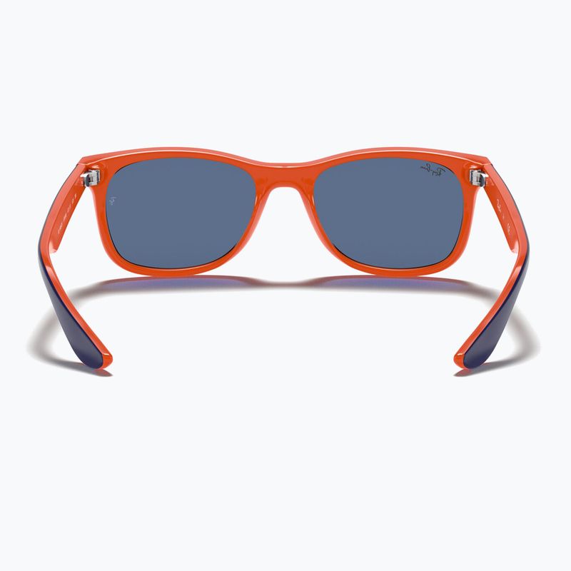 Детски слънчеви очила Ray-Ban New Wayfarer matte black/blue 5
