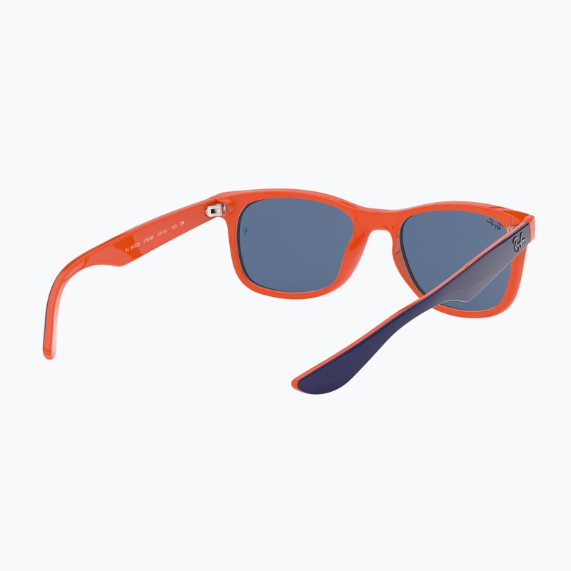 Детски слънчеви очила Ray-Ban New Wayfarer matte black/blue 6