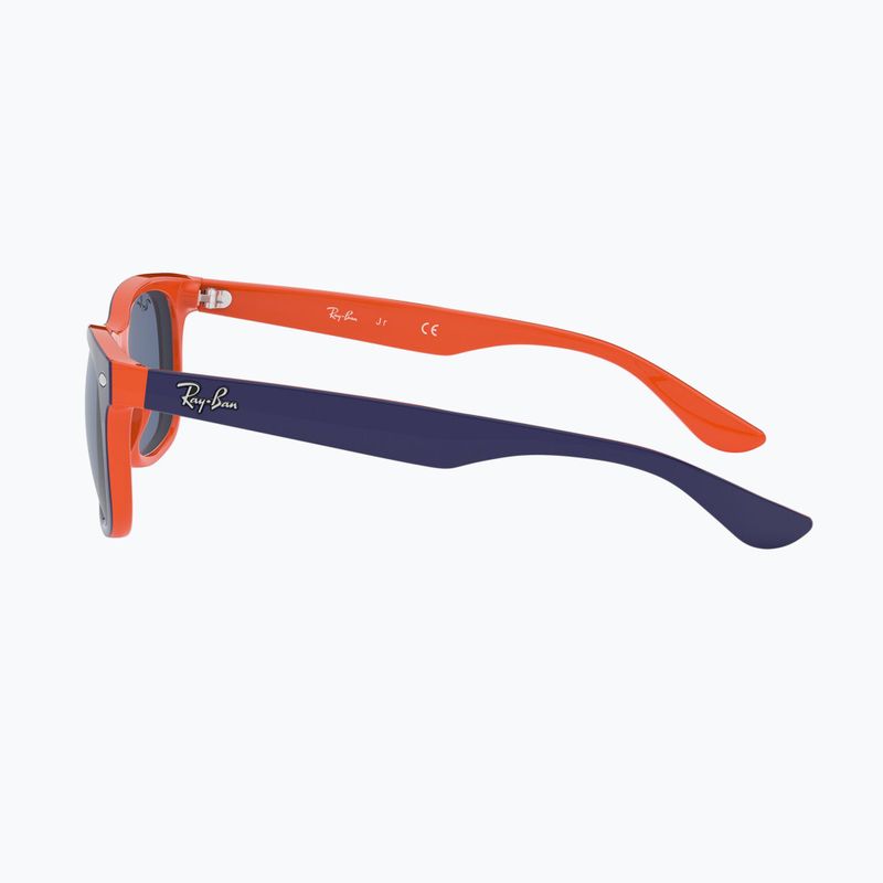 Детски слънчеви очила Ray-Ban New Wayfarer matte black/blue 7