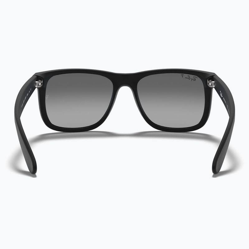 Слънчеви очила Ray-Ban Justin Classic matt black gum/dark grey 5