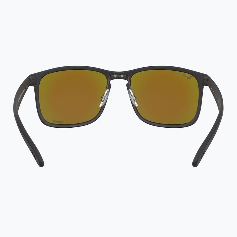Слънчеви очила Ray-Ban Rb4264 Polarized+ Lenses matte black/silver polarized+ 3