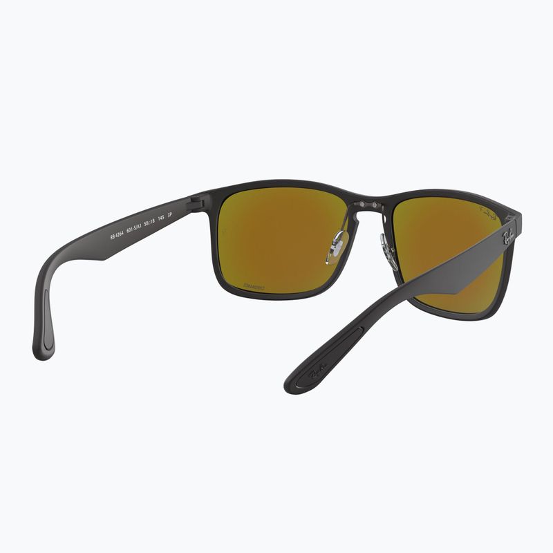 Слънчеви очила Ray-Ban Rb4264 Polarized+ Lenses matte black/silver polarized+ 4