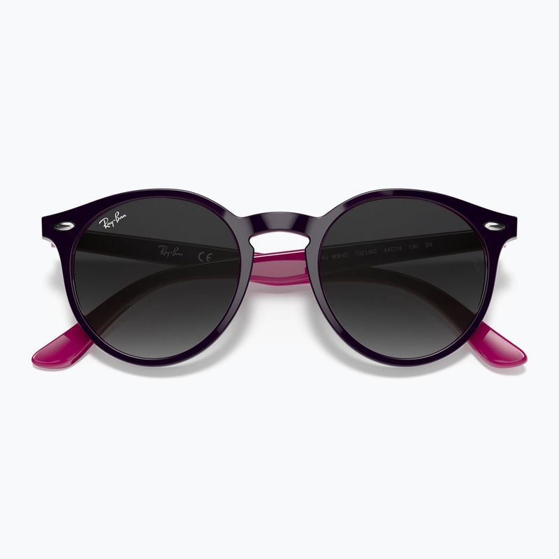 Детски слънчеви очила Ray-Ban RB9064S polished violet/grey gradient 3