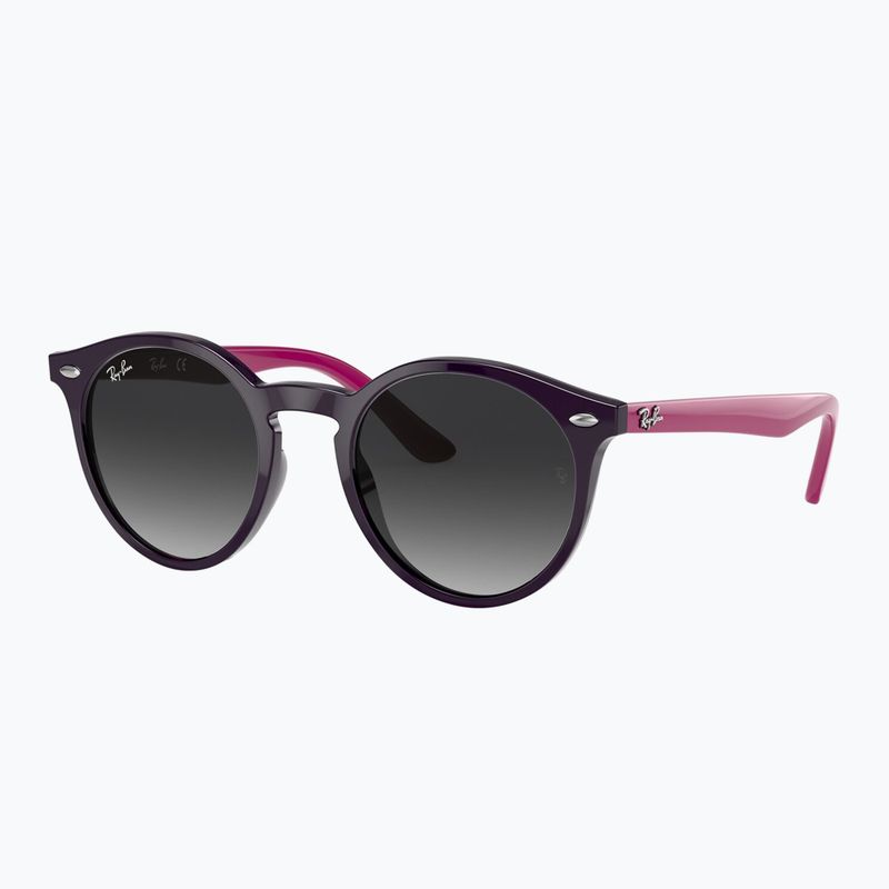 Детски слънчеви очила Ray-Ban RB9064S polished violet/grey gradient 4