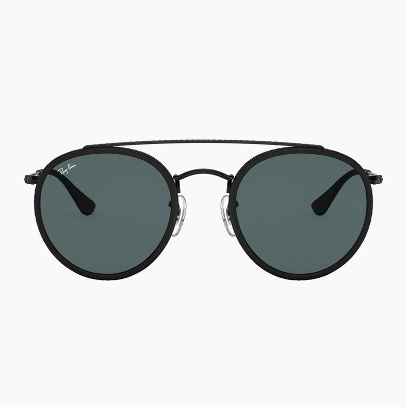 Слънчеви очила Ray-Ban Round Double Bridge black/blue/grey 2