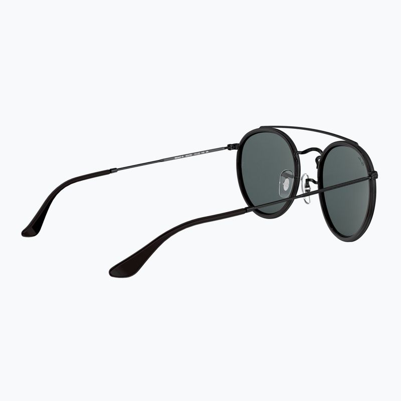 Слънчеви очила Ray-Ban Round Double Bridge black/blue/grey 6
