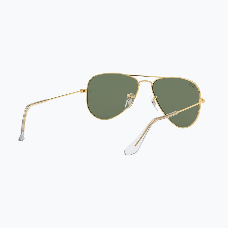Детски слънчеви очила Ray-Ban Aviator arista gold/dark green 6