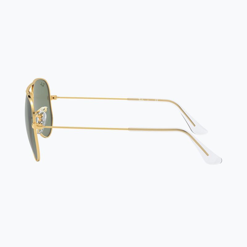 Детски слънчеви очила Ray-Ban Aviator arista gold/dark green 7