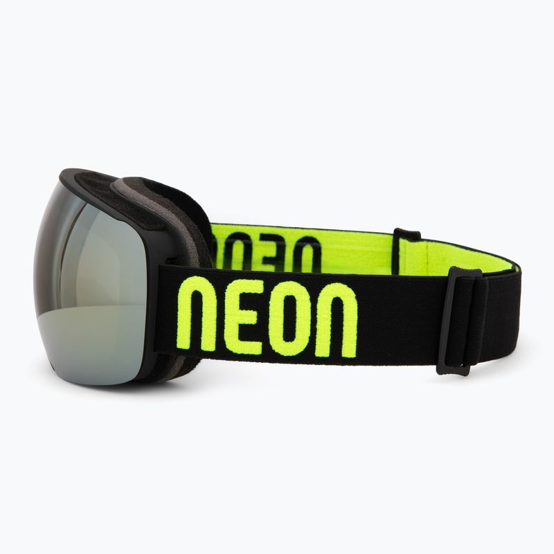 Скиорска маска Neon Beam black/yellow/mirror bronze 4