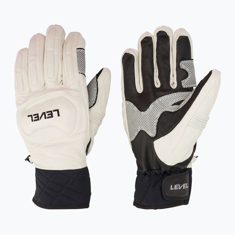 Скиорски ръкавица Level Race black/white