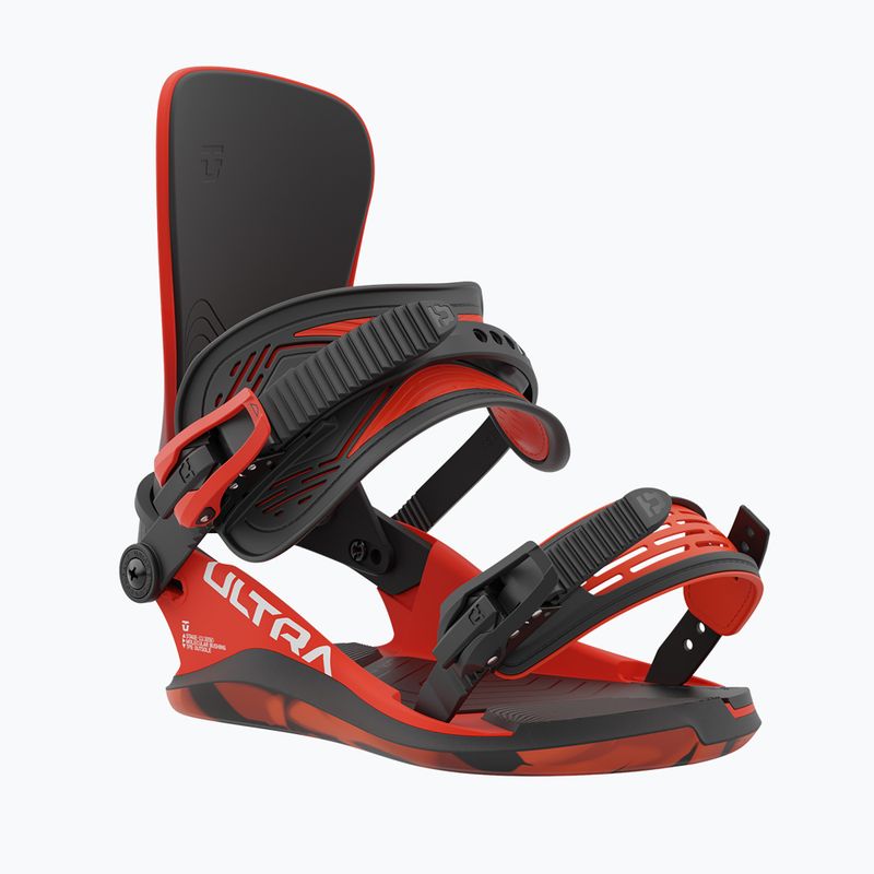 Сноуборд връзки за мъже Union Ultra hot red