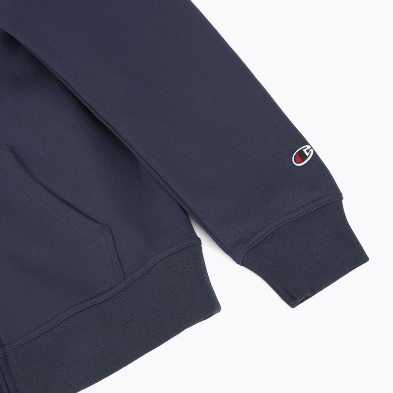 Мъжки суитшърт Champion 22025 Sweatshirt Hoodie FZ navy 4