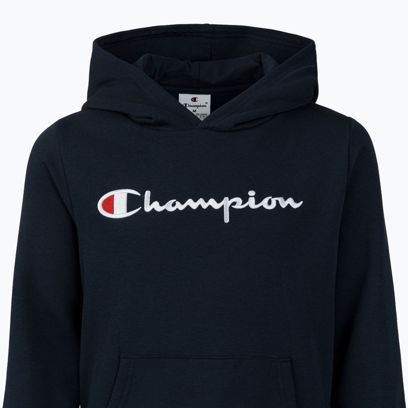 Детски суитшърт Champion 306874 Sweatshirt Hooded navy 4