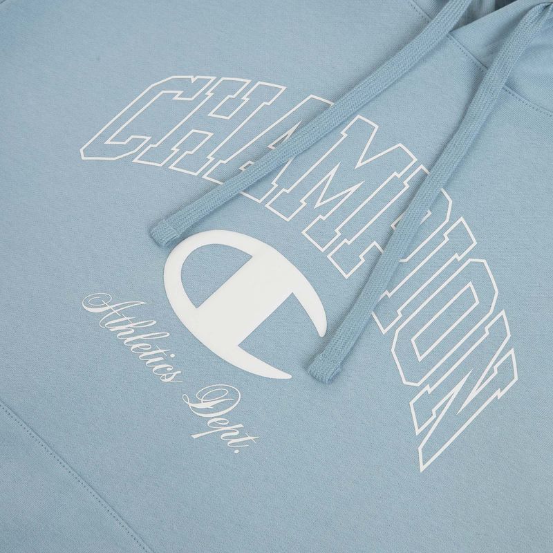 Мъжки суитшърт Champion 221599 Sweatshirt Hooded baby blue 3