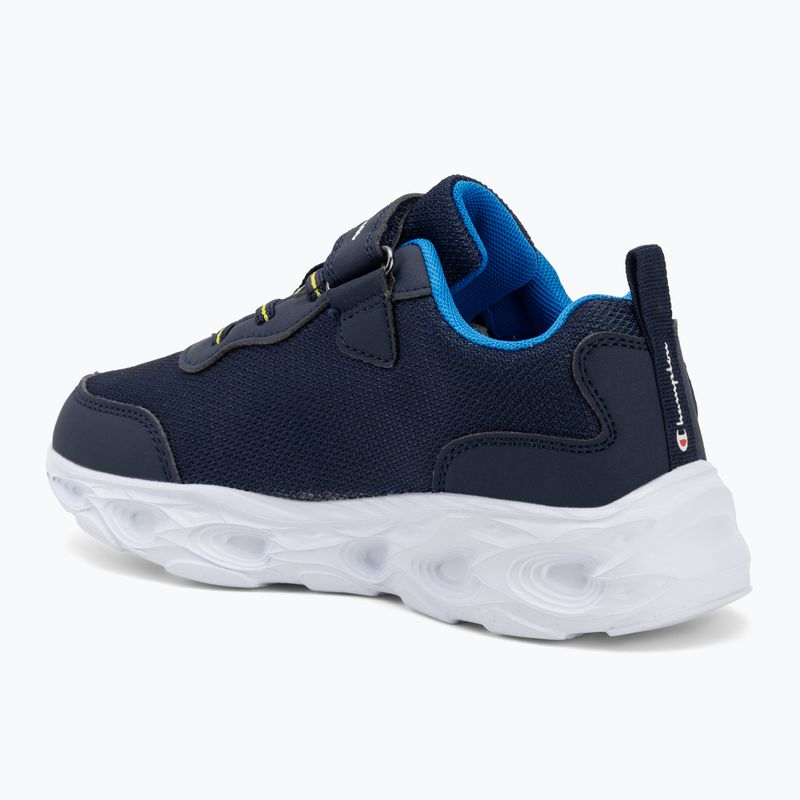 Детски обувки Champion Funfair Print B PS Low Cut new navy/bright atomic teal 3