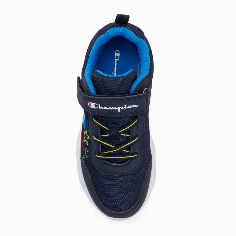 Детски обувки Champion Funfair Print B PS Low Cut new navy/bright atomic teal 5