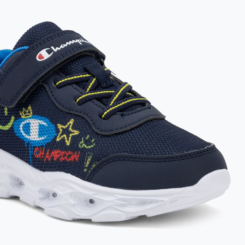 Детски обувки Champion Funfair Print B PS Low Cut new navy/bright atomic teal 7
