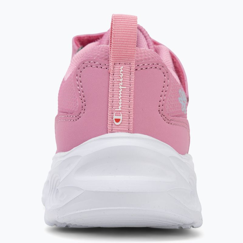 Детски обувки Champion Funfair Print G PS Low Cut blue burgundy/flash/fluorescent pink 6
