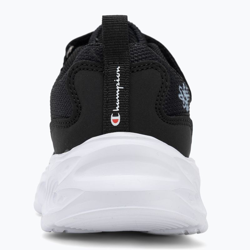 Детски обувки Champion Funfair Print G PS Low Cut new black/fluorescent pink/imperial light blue 6