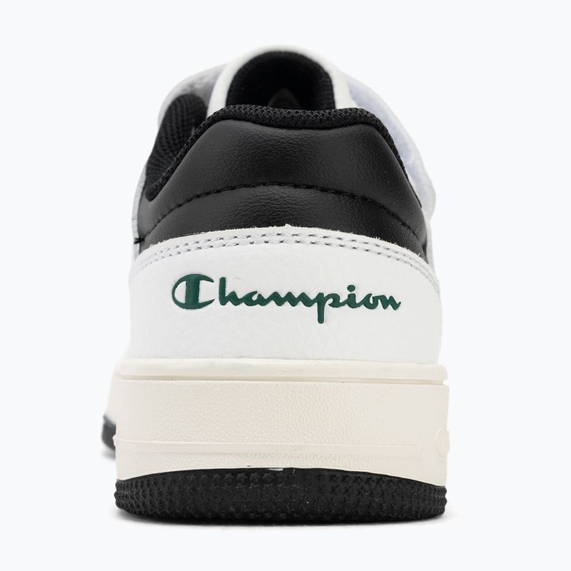 Детски обувки Champion RD25 Low B PS Low Cut white/highlighter greenblack 6