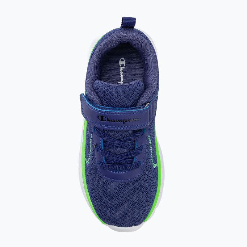 Детски обувки Champion HRO J B PS Low Cut basic white/flash green/new navy 5