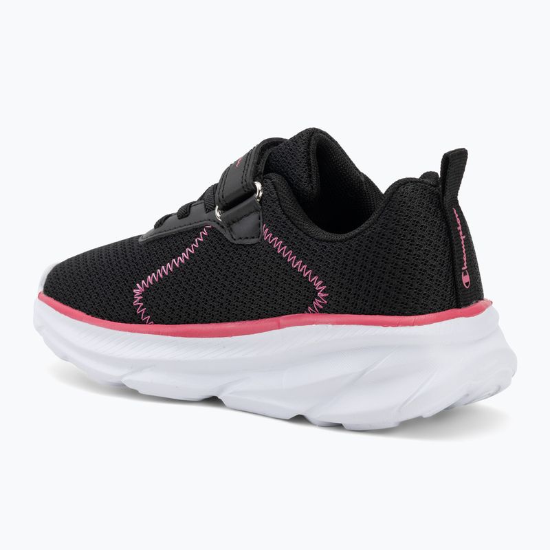 Детски обувки Champion HRO J G PS Low Cut black/red/white 3