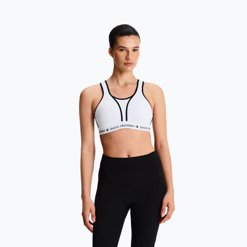Спортен сутиен Shock Absorber Ultimate Run Bra Padded white 4
