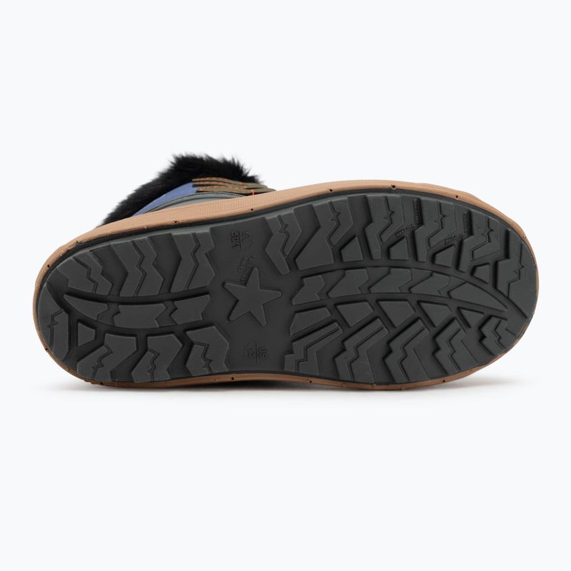 Детски ботуши за сняг BOATILUS Nippy 02 Sint. Leather green/blue 4