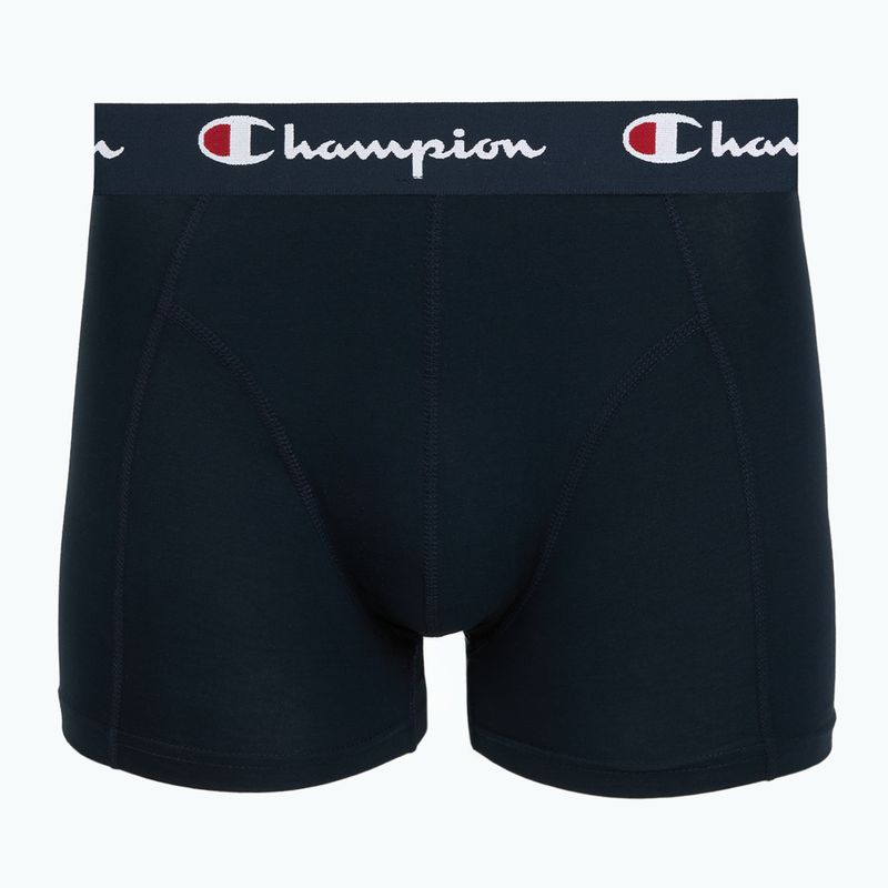 Мъжки боксерки Champion Trunk Knit navy/navy 2