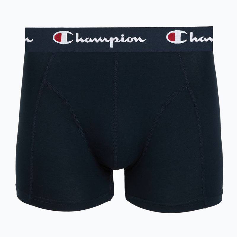 Мъжки боксерки Champion Trunk Knit navy/navy 3