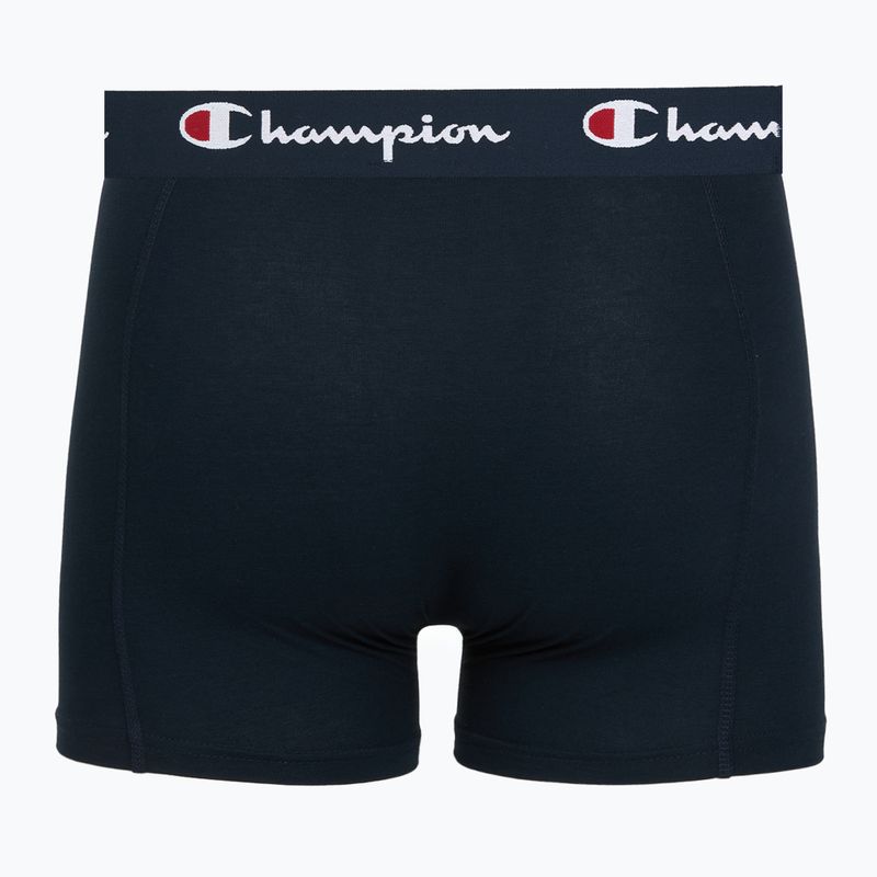 Мъжки боксерки Champion Trunk Knit navy/navy 4