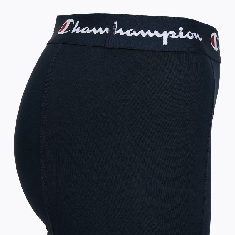 Мъжки боксерки Champion Trunk Knit navy/navy 5