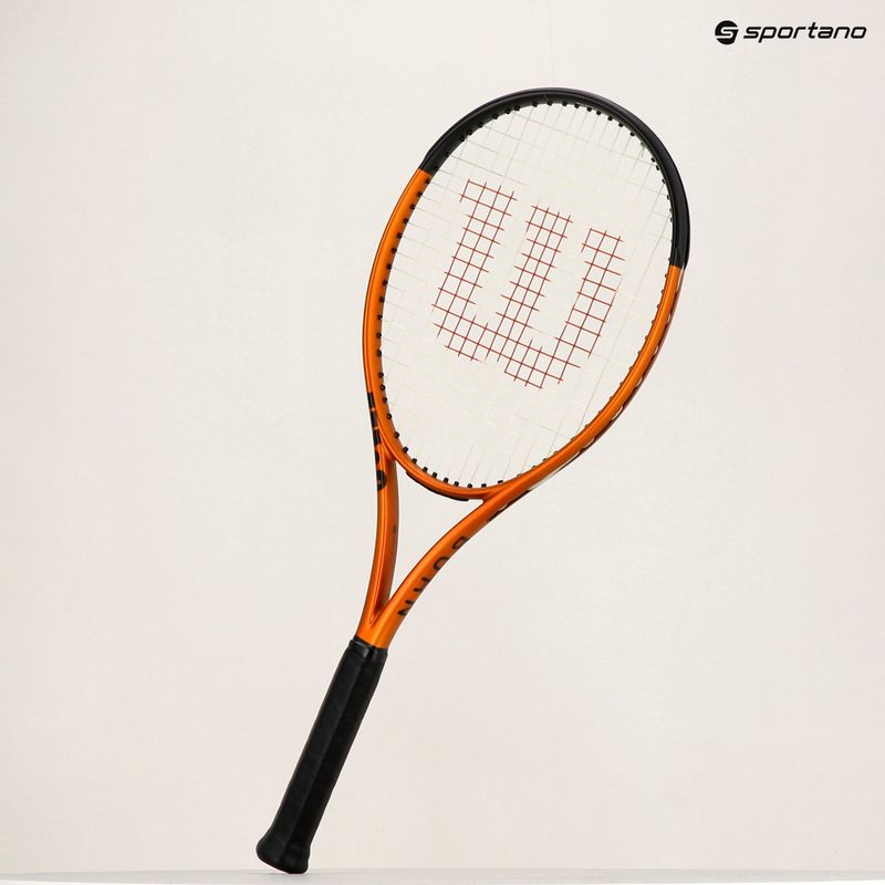 Wilson Burn 100 V5.0 тенис ракета оранжева WR108810 7