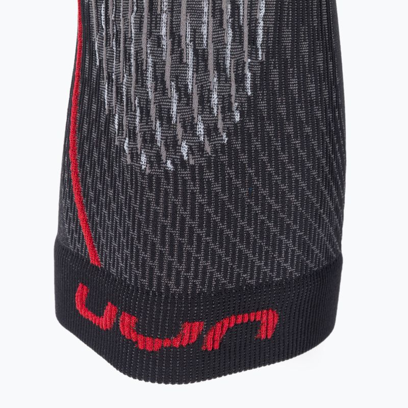 Мъжки термоактивни панталони UYN Evolutyon UW Medium charcoal/white/red 4