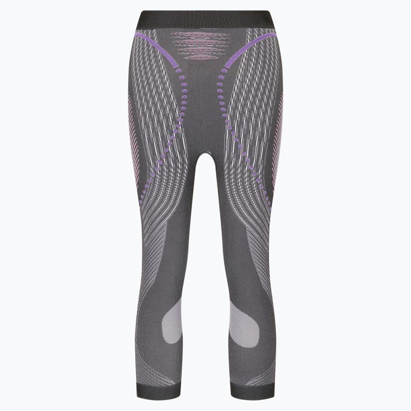 Термоактивни панталони за жени UYN Evolutyon UW Medium anthracite melange/raspberry/purple 2