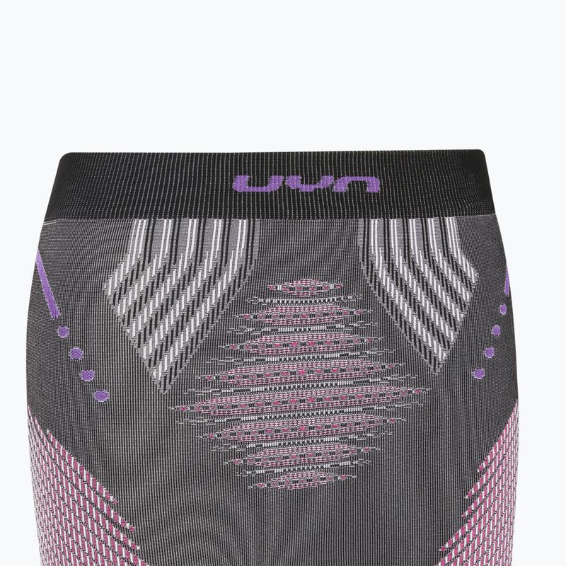 Термоактивни панталони за жени UYN Evolutyon UW Medium anthracite melange/raspberry/purple 3